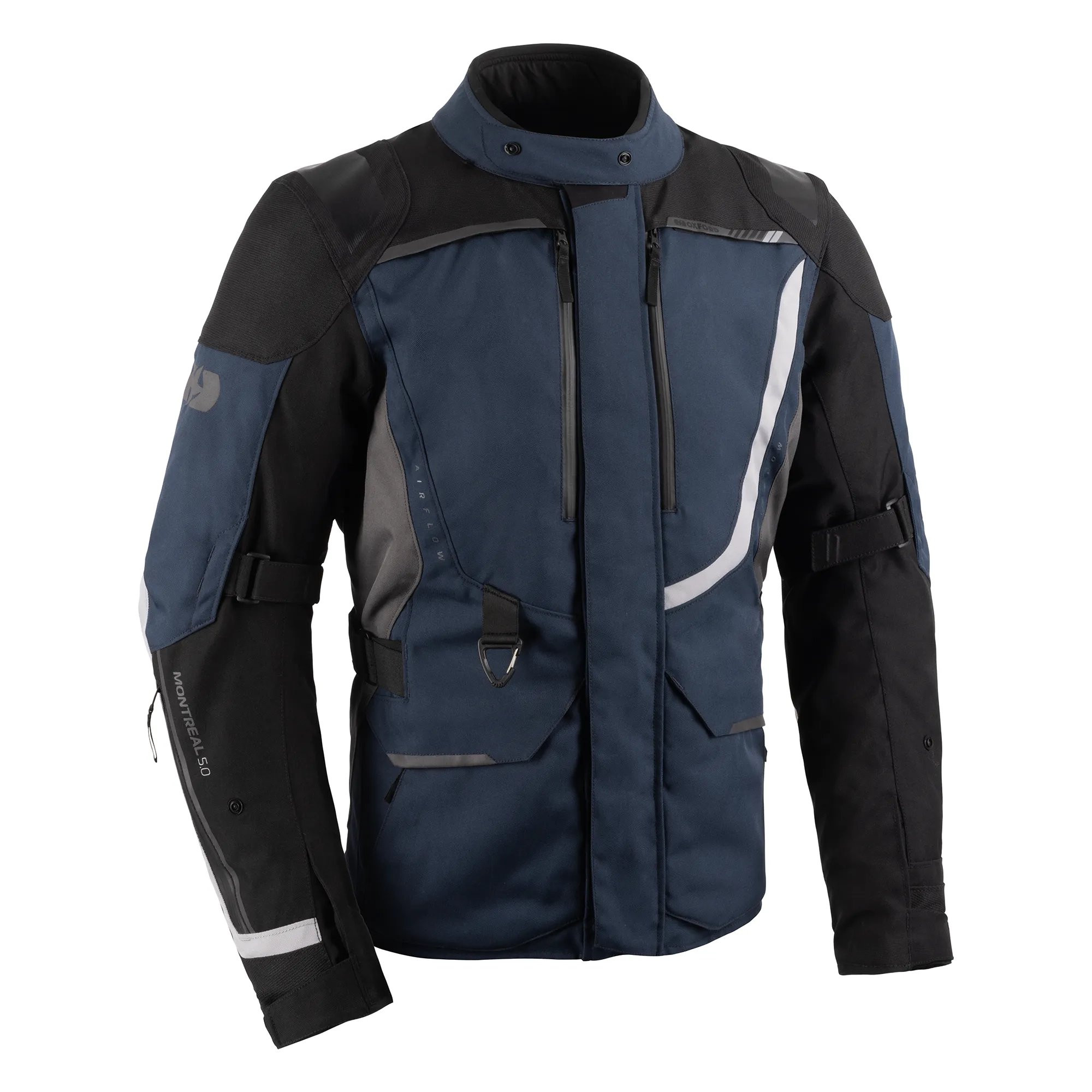 Veste OXFORD Montreal 5.0 Dry2Dry Bleu/Noir/Gris 3XL
