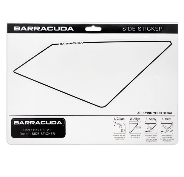 Kit Support Numéro Barracuda Triumph Trident 660 (2021) - vue 3