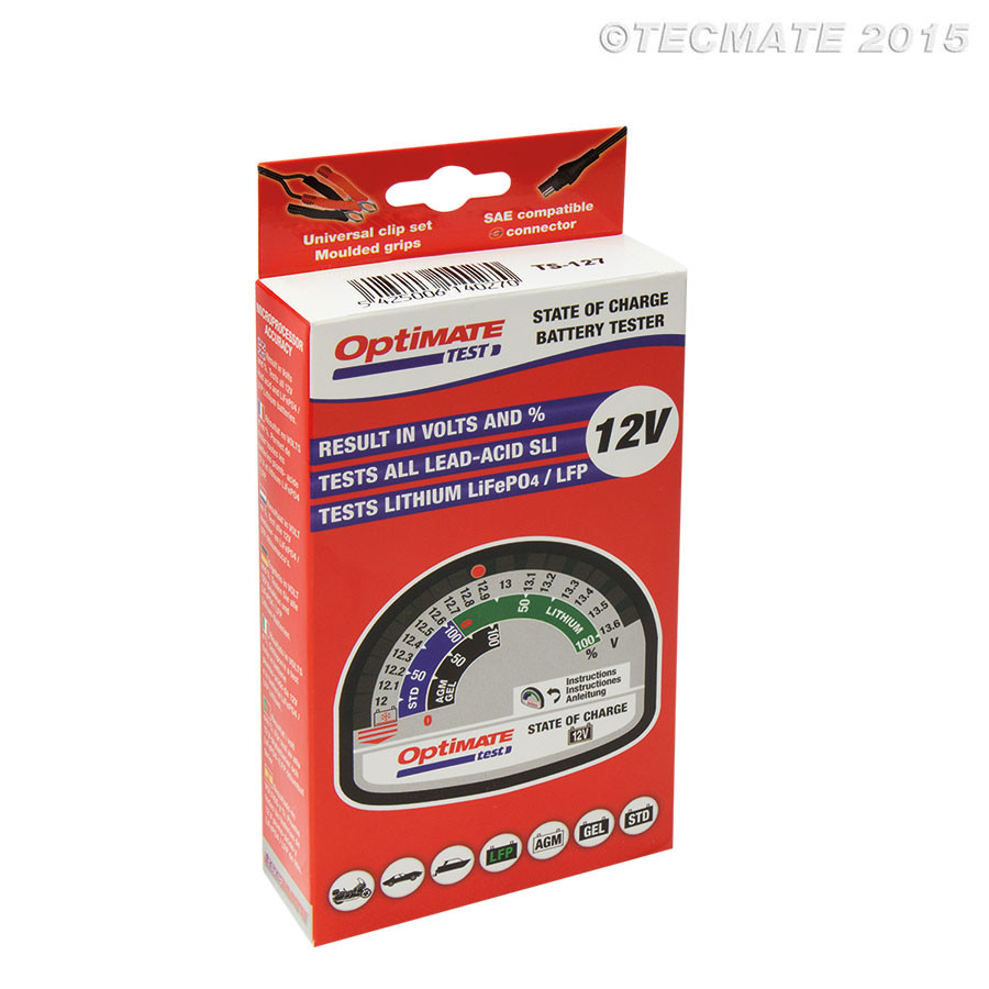 Testeur TECMATE Optimate TS 126 - vue 2