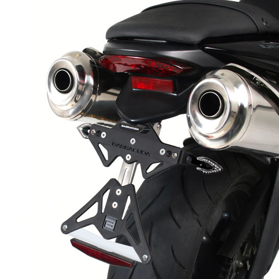 Support de plaque inclinable Barracuda Triumph Street Triple R 2012 - vue 3