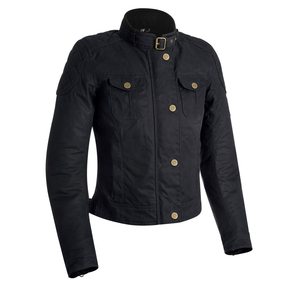 Veste moto OXFORD Holwell 1.0 WS noir femme taille 16