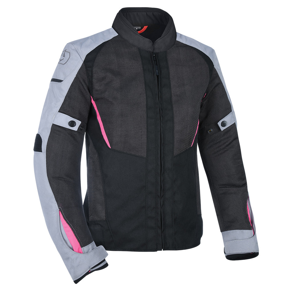Veste OXFORD Iota 1.0 WS Air femme Noir/Gris/Rose taille 14