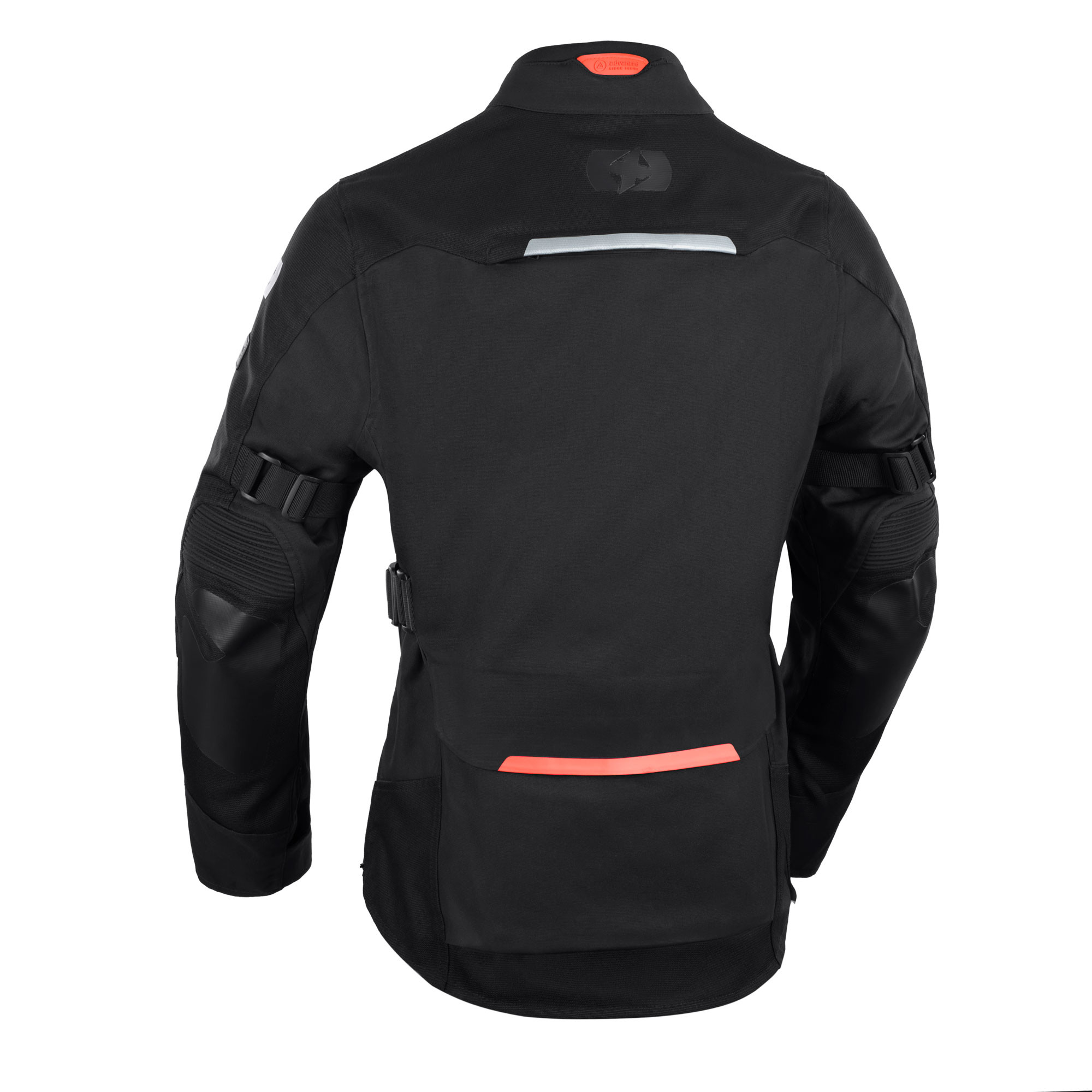 Veste moto OXFORD Mondial 2.0 WS Noir/Coral Femme - vue 2