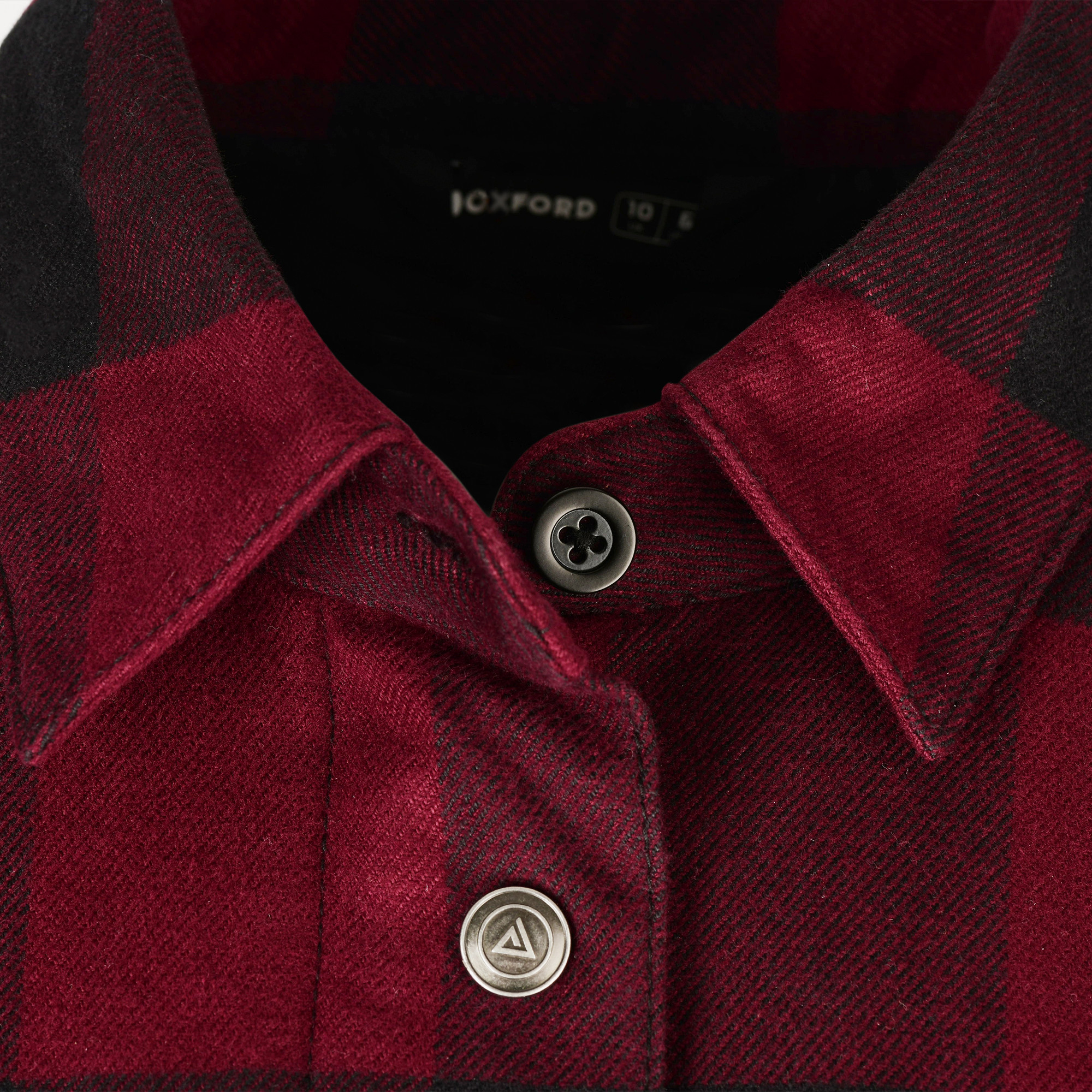 Chemise Oxford Kickback 2.0 WS Rouge Femme Taille 16 - vue 3