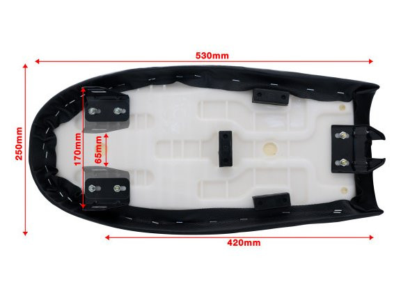 Selle classic Barracuda - vue 3