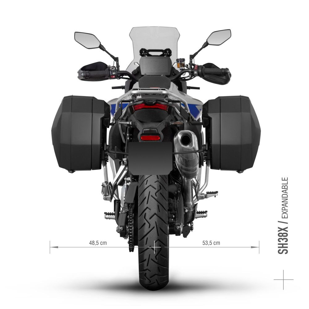 Système 3P VOGE 900 DSX (2024-2026) SHAD - vue 2