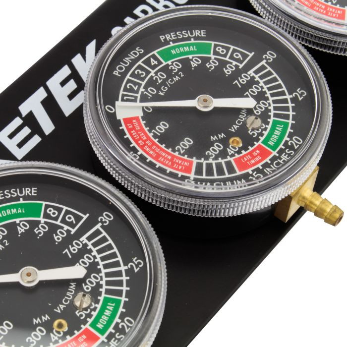 Rampe coffret de 4 manomètres synchroniseur de carburateurs Biketek Brazoline - vue 2