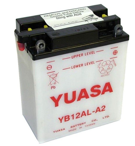 Batterie FULBAT YB12AL-A2 - vue 2