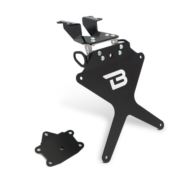 Support de plaque Yamaha MT-07 2021-2022 pour clignotants d'origine Barracuda - vue 2