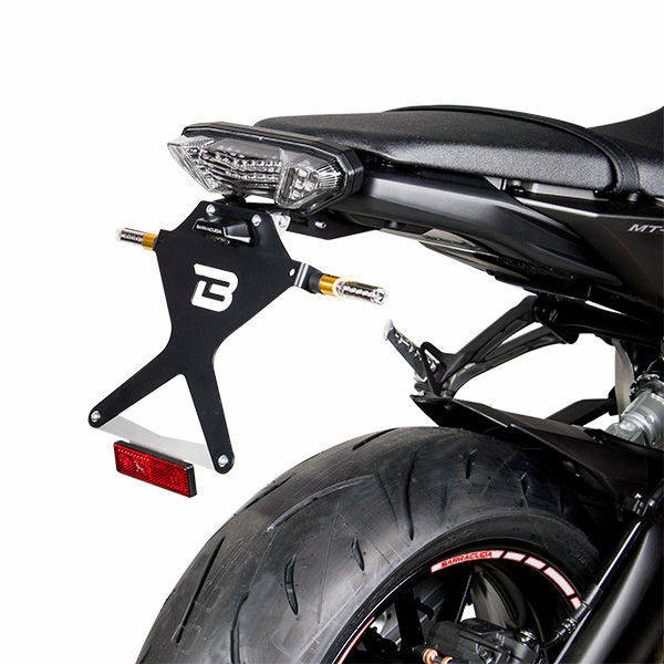 Support de plaque MT09 tracer Barracuda - vue 2
