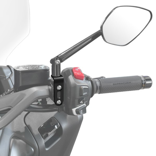 Adaptateurs guidon T-Max rétroviseurs (paire) Barracuda - vue 2