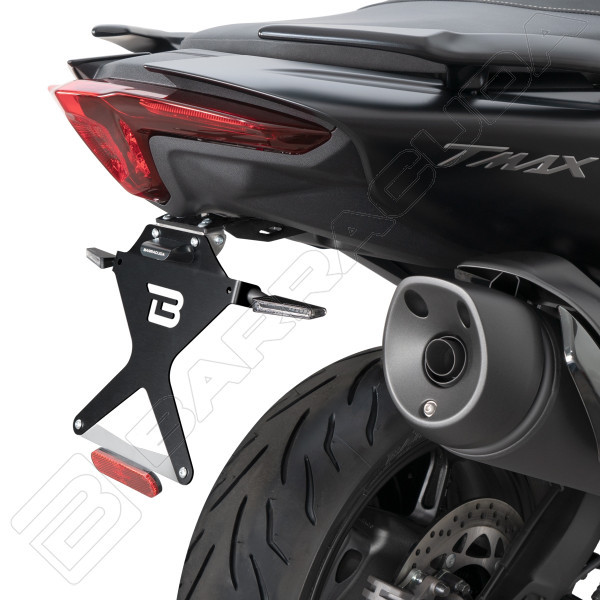 Support de plaque Barracuda Yamaha T-Max 530 2020-2021 - vue 2