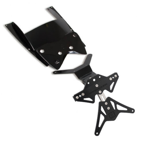Support de plaque Barracuda Yamaha T-Max 500 2008-2011 - vue 3