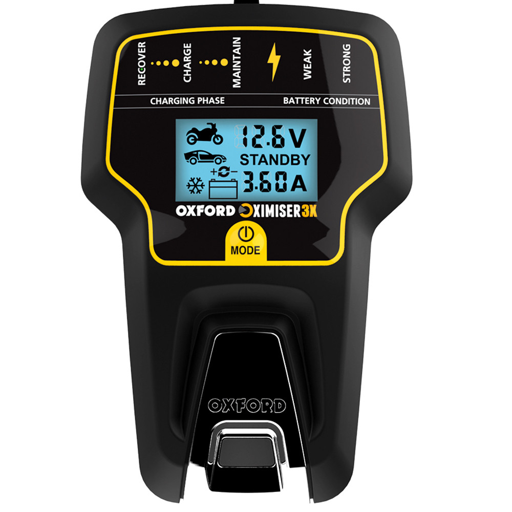 Chargeur Oximiser 3X OXFORD - Prise UK - vue 2