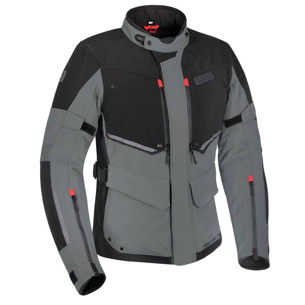 Veste moto Mondial MS Tech grise OXFORD taille M homme