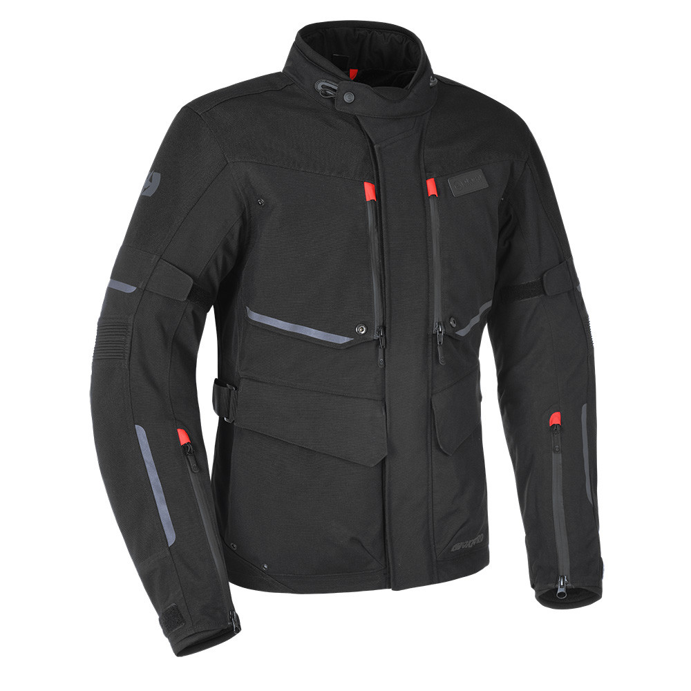 Veste moto Mondial MS Tech noir XL homme OXFORD