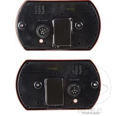 Jeu de feux arrière LED pour remorque Herth & Buss - vue 2