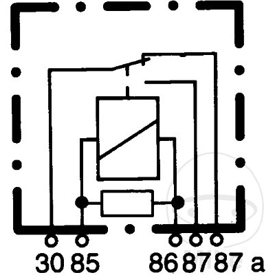 Changeur de relais Hella 24V 20A - vue 3