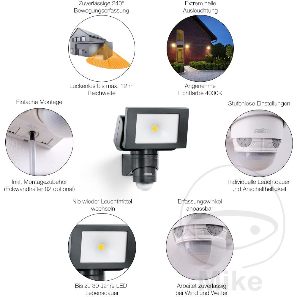 Projecteur à LED Steinel BEW MELDER 230V 1200LM - vue 3