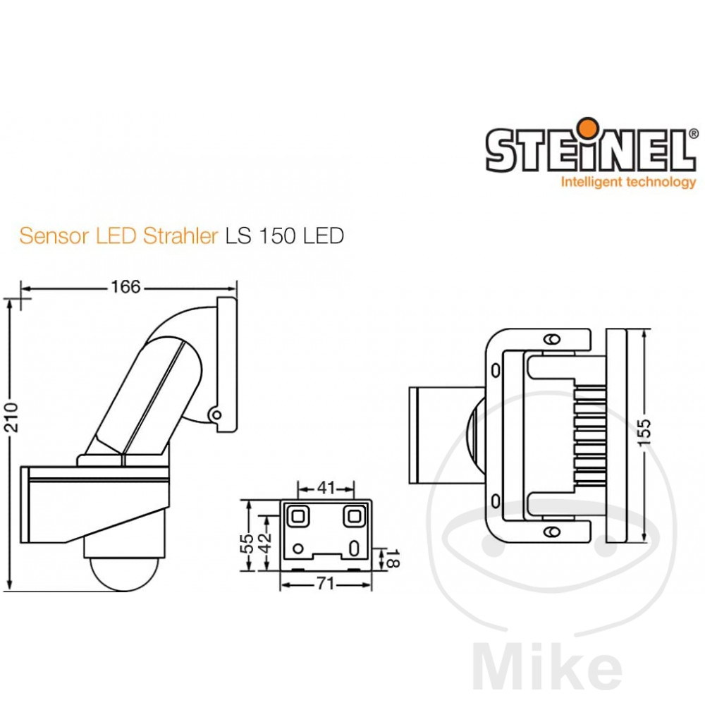 Projecteur à LED Steinel BEW MELDER 230V 1200LM - vue 4