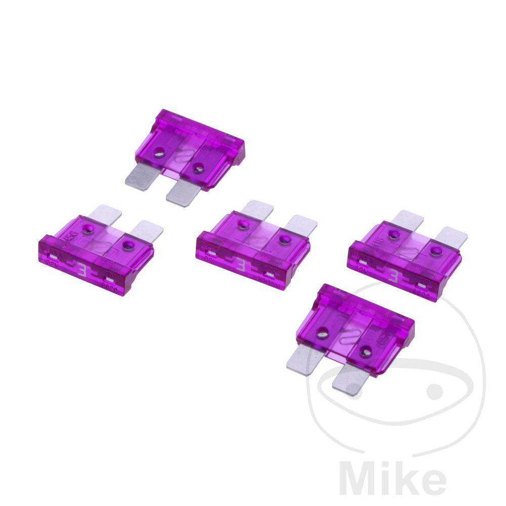 Fusible midi (ATO) 3A JMP violet pack 5 pièces - vue 2