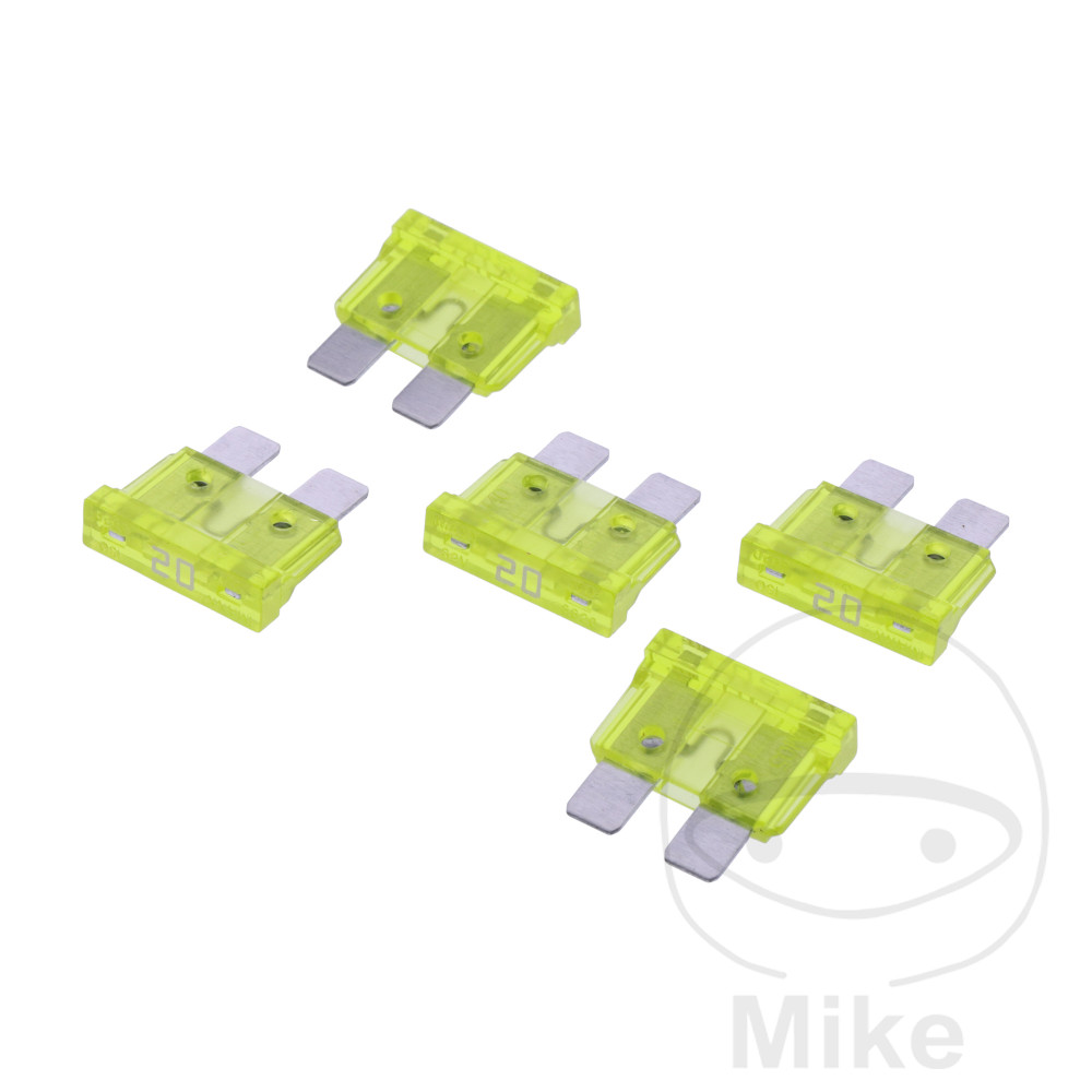 Fusible midi ATM 20A JMP jaune lot de 5 ALTN1490201 - vue 2