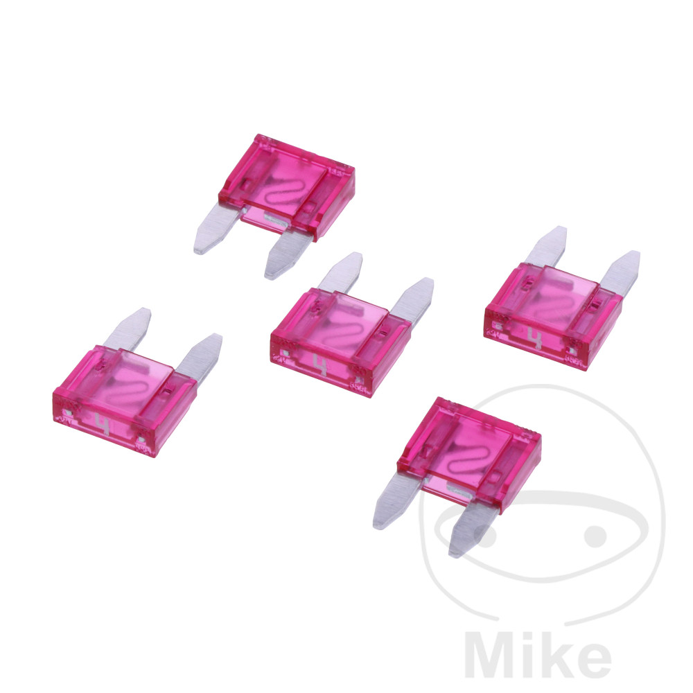 Fusible Mini 4A JMP rose paquet de 5 - vue 2