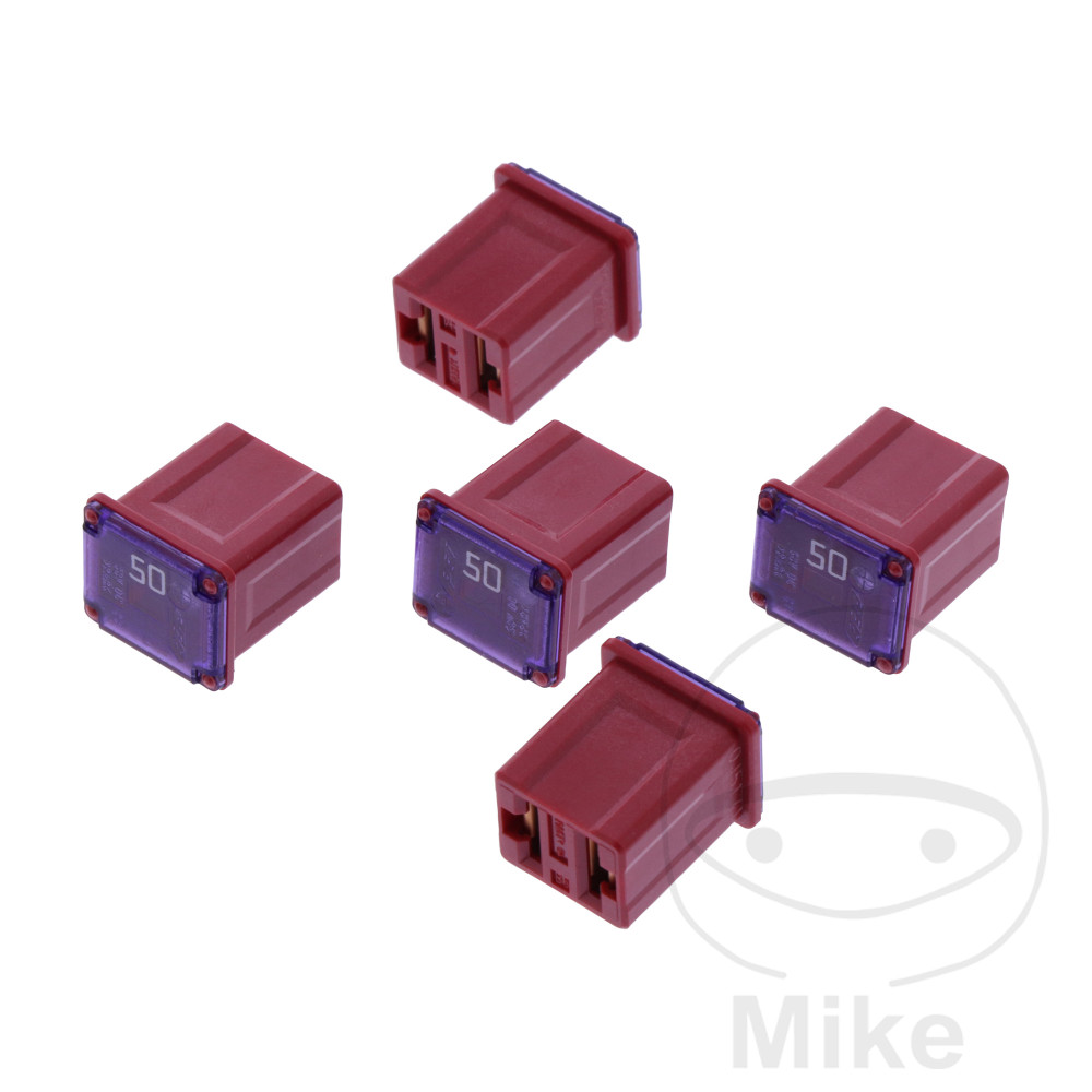 Fusibles JMP 50A JLP rouge pack de 5 - vue 2