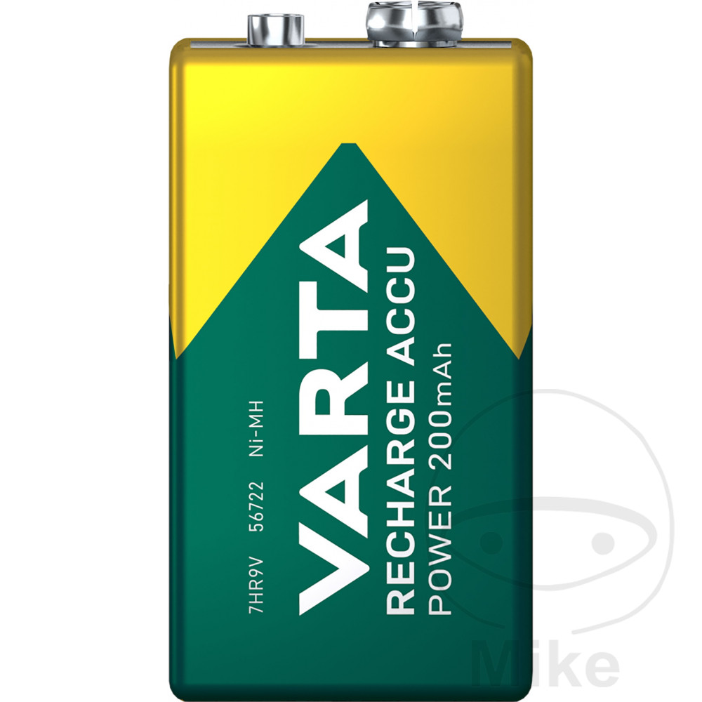 Batterie rechargeable 9V NI-MH Varta - vue 2
