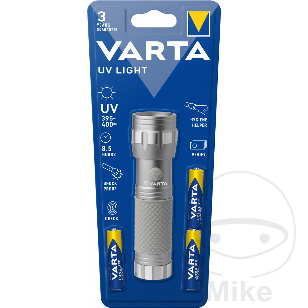 Lampe de poche UV Varta avec 3 piles incluses - vue 2