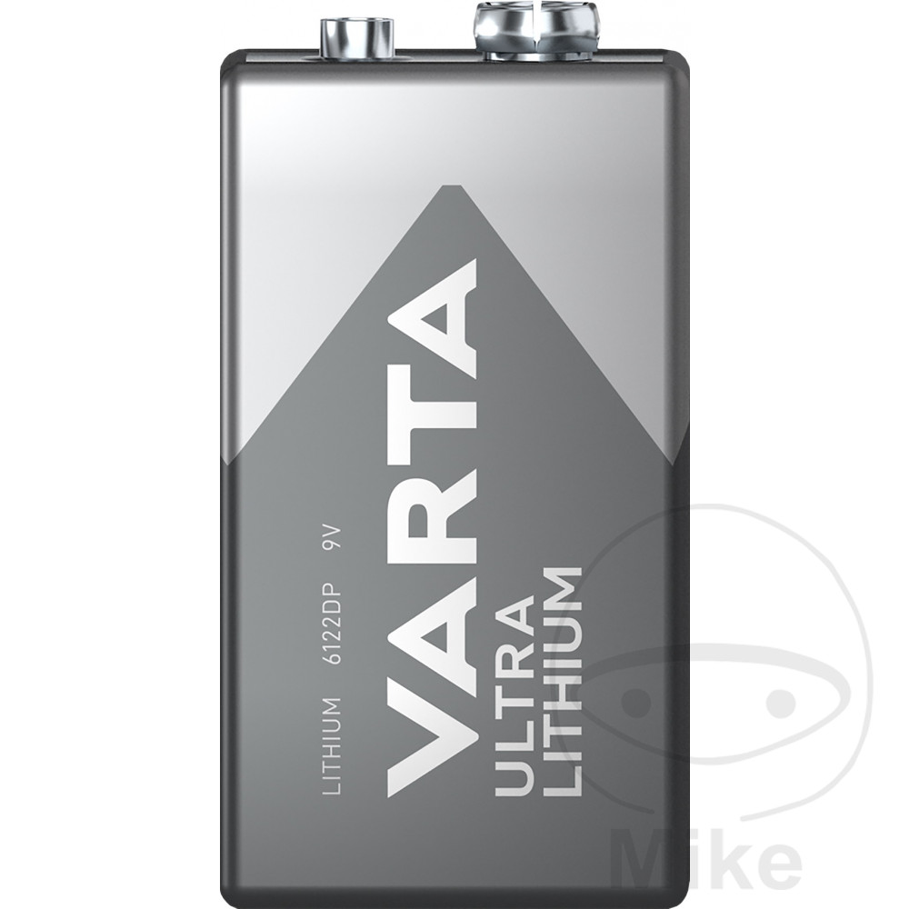 Pile 9V Block Varta Ultra Lithium-ion - Blister de 1 - vue 2