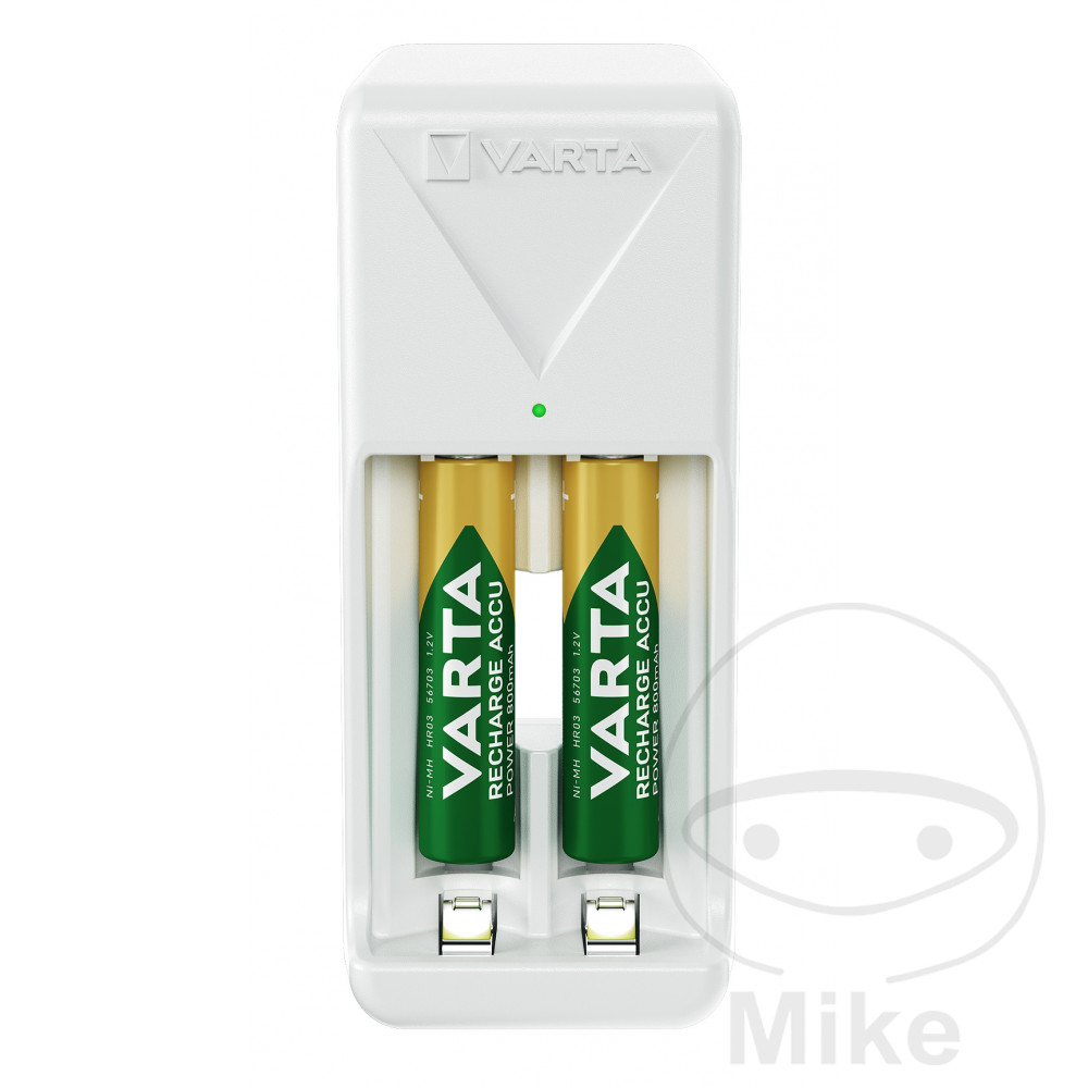 Chargeur de piles Varta Easy Mini avec 2 piles AA 2100 mAh - vue 4