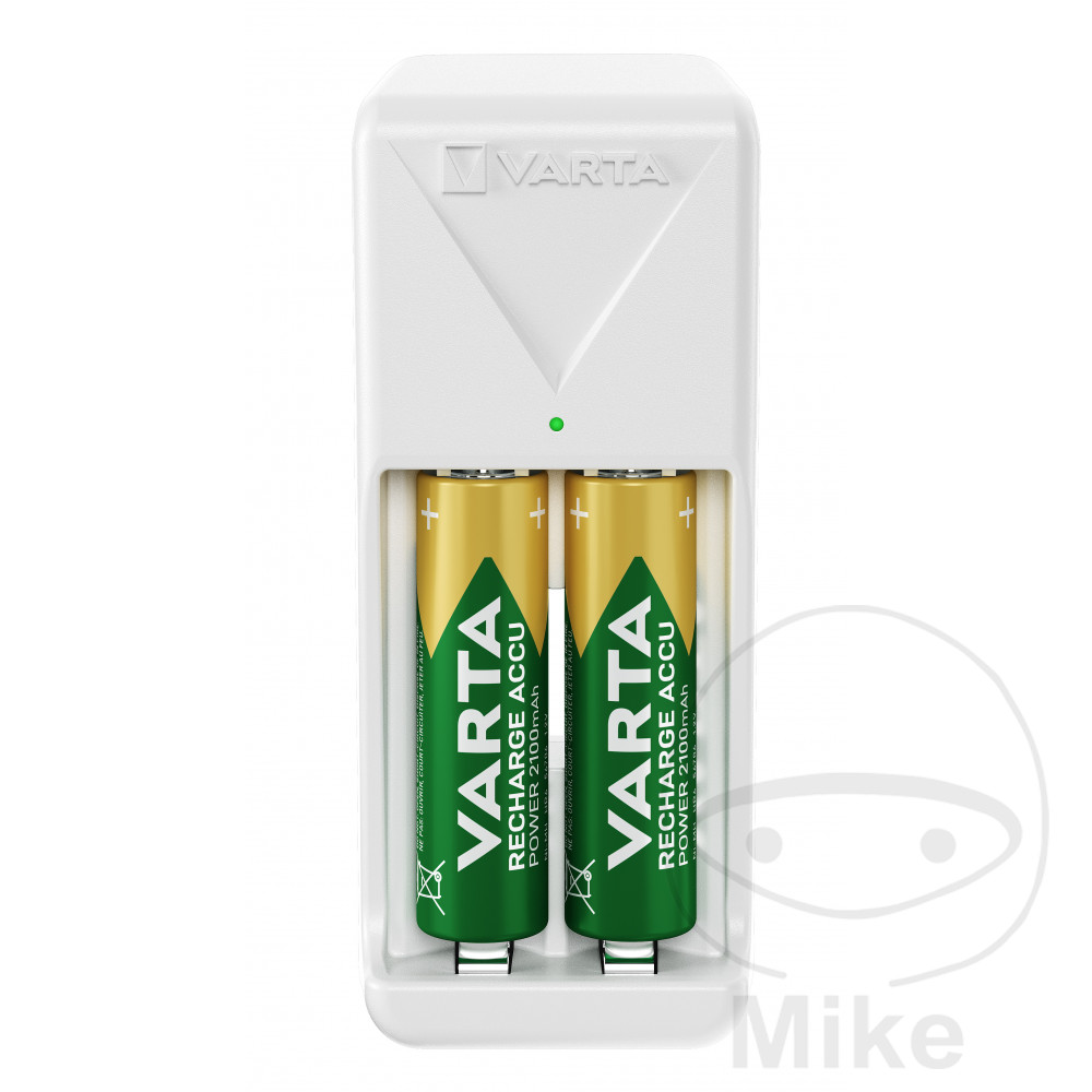 Chargeur de piles Varta Easy Mini avec 2 piles AA 2100 mAh - vue 5