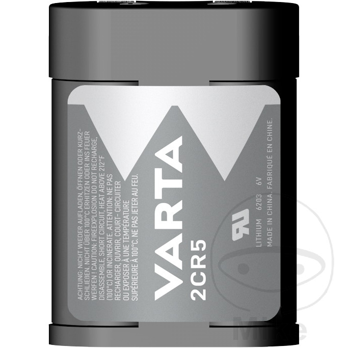 Pile 2CR5 Varta Professional Lithium-Ion - vue 2