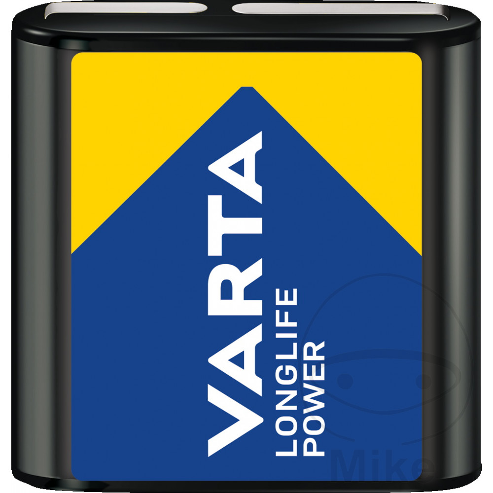 Pile 4,5V 3LR12 Varta Longlife Power - vue 2