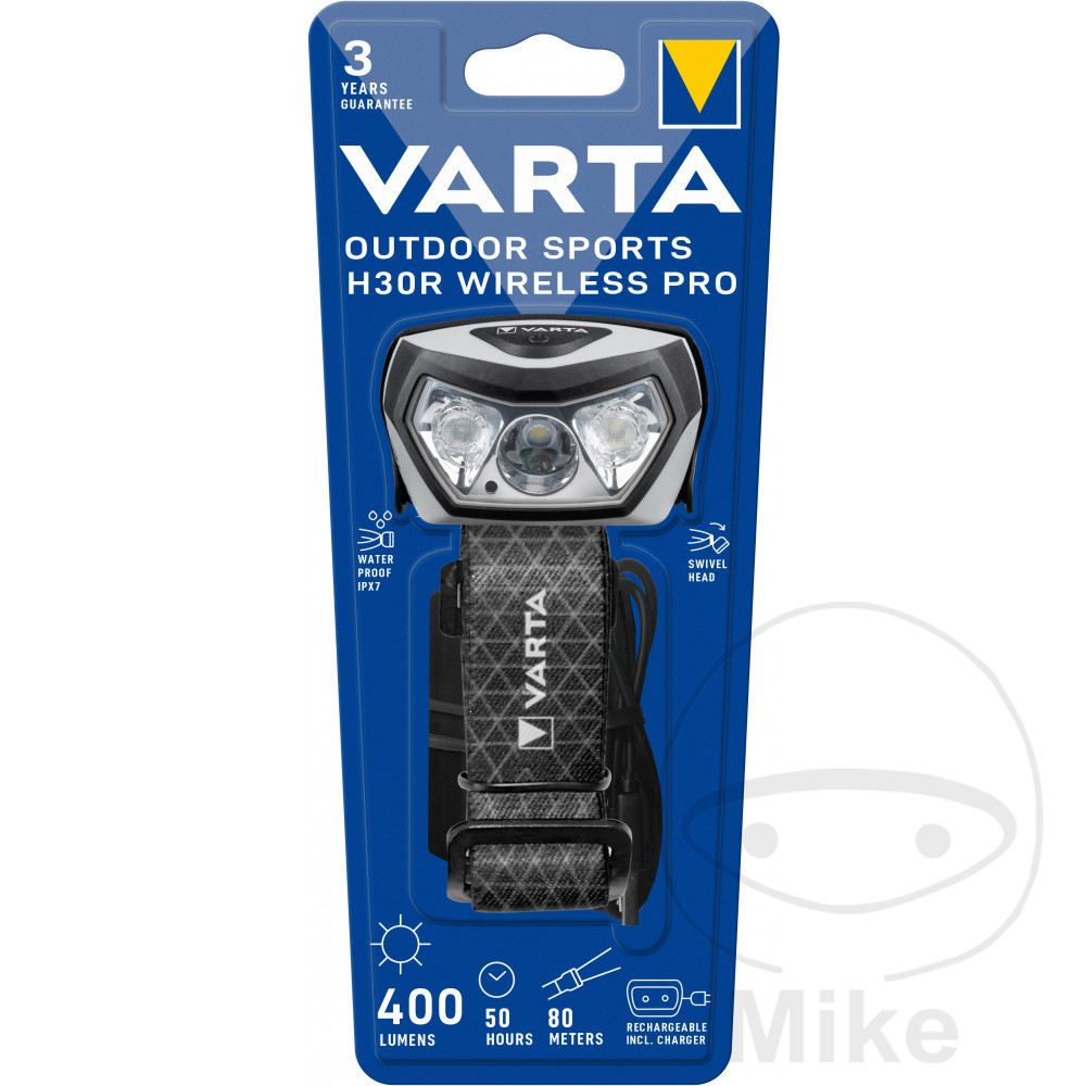 Lampe frontale Varta AKKU OUTDOOR H30R - vue 2