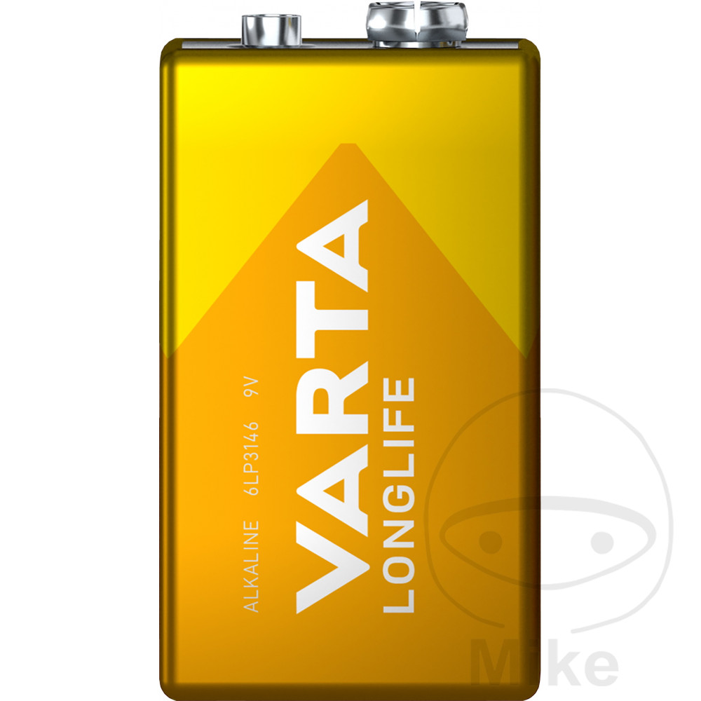 Pile 9V Block Varta Longlife - vue 2