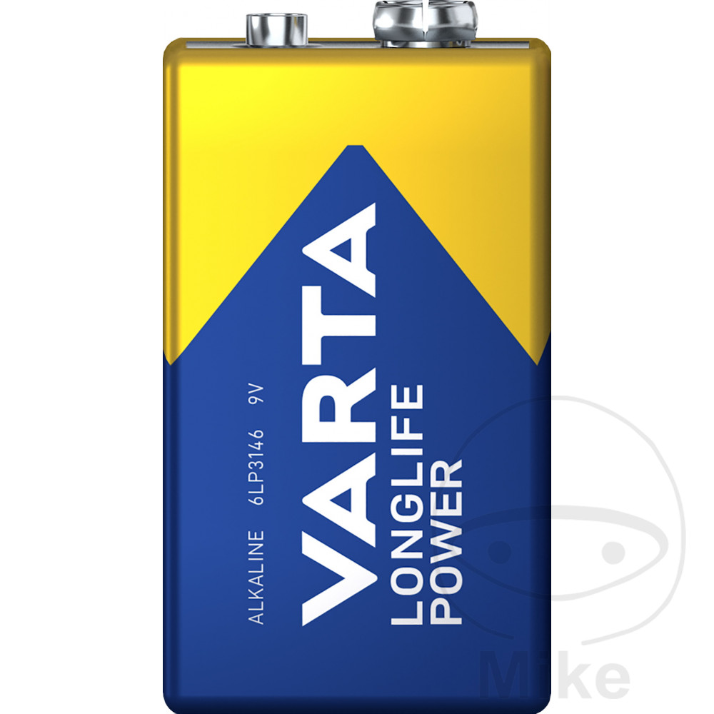 Pile 9V Block Varta Longlife 1566002 - vue 2
