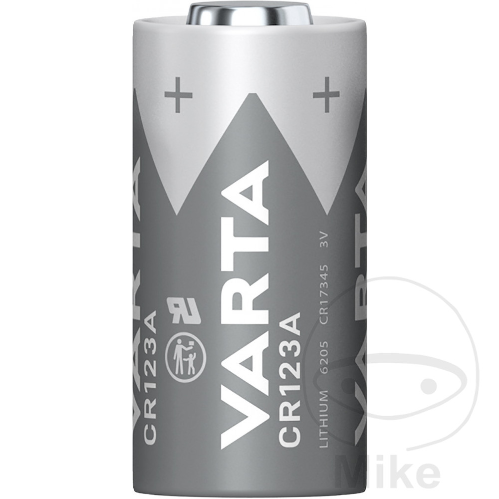 Pile CR123A Varta Professional Lithium Blister de 1 - vue 2