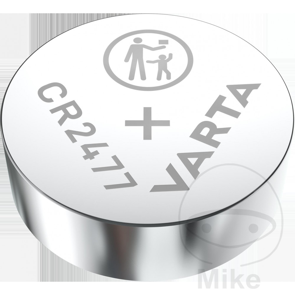 Pile bouton CR2477 Varta lithium-ion blister 1 - vue 3
