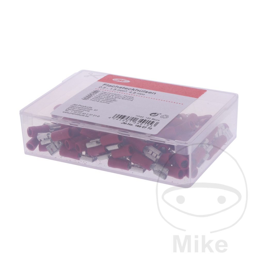 Cosse plate 0,5-1,5 mm 4,8 mm JMP pack 100 pièces - vue 2