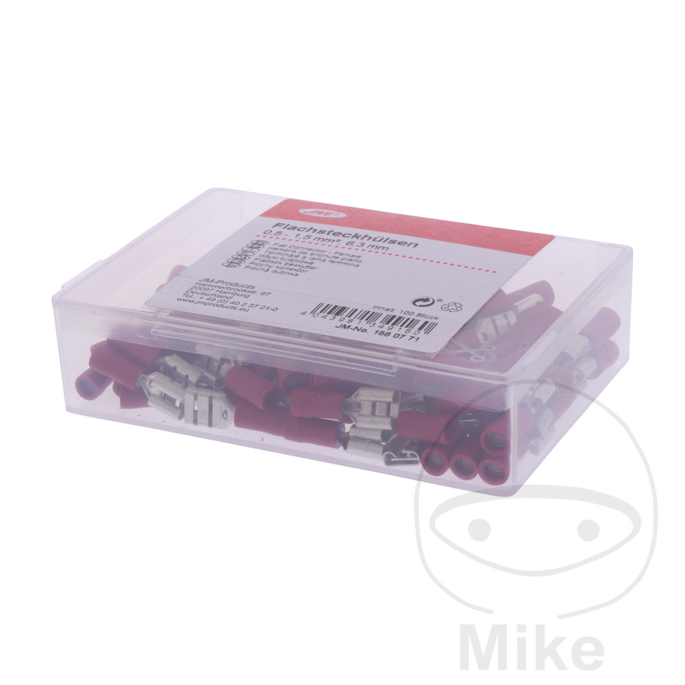 Cosse plate 0,5-1,5 mm 6,3 mm JMP - Pack 100 pièces - vue 2