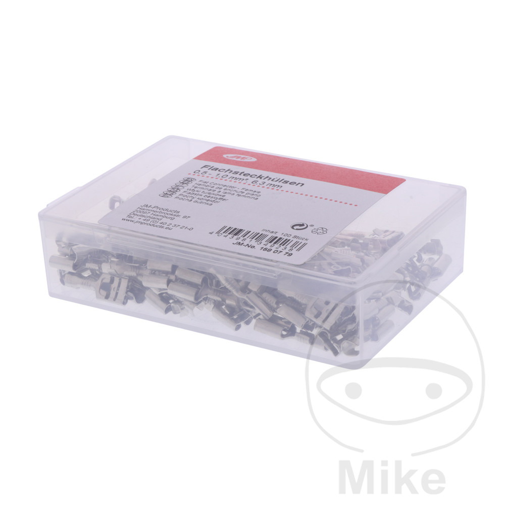 Cosse plate 0,5-1,0 mm 6,3 mm JMP - Pack 100 pièces - vue 2