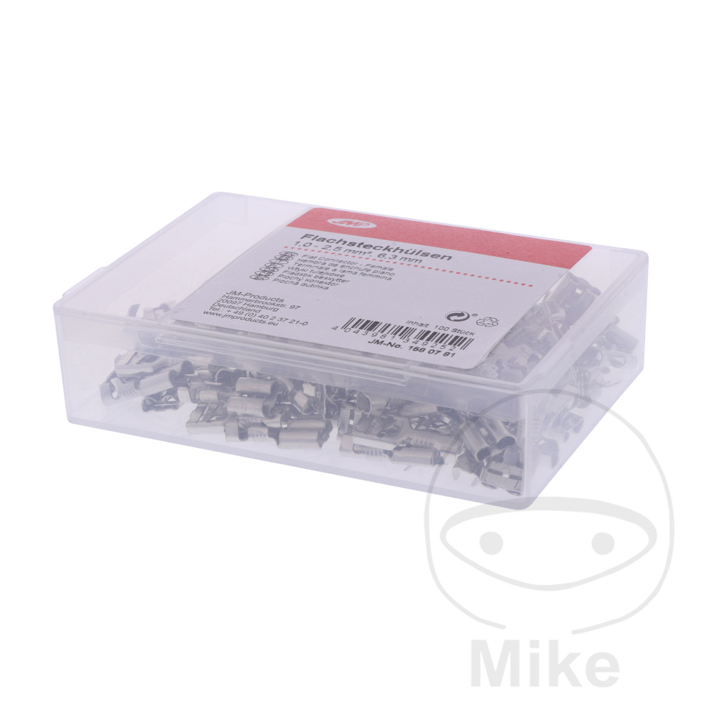 Cosse plate 1.0-2.5 6.3 mm JMP - Pack 100 pièces - vue 2