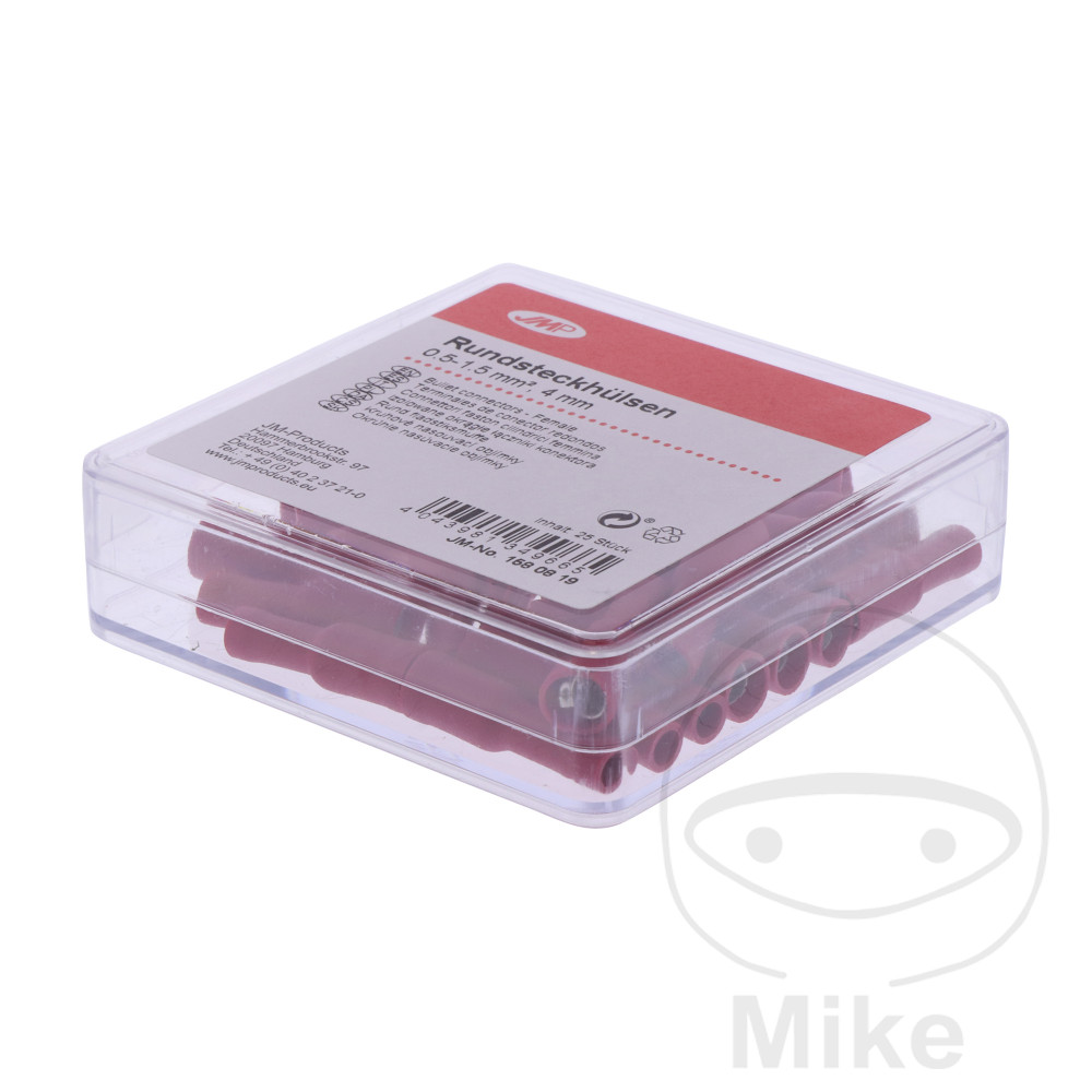 Cosse plate 0,5-1,5 mm 4 mm JMP Pack 25 pièces