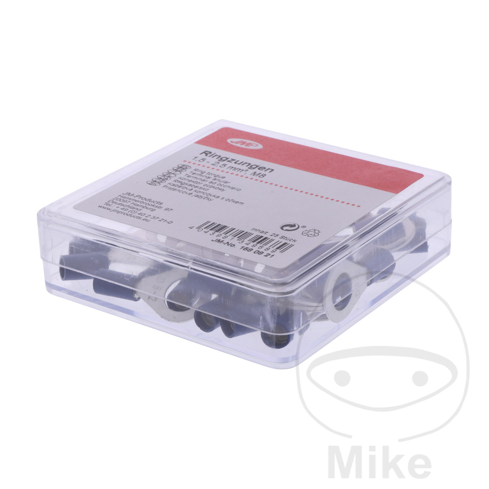 Cosse tubulaire non isolée 1.5-2.5 M8 JMP Pack 25 pièces - vue 2