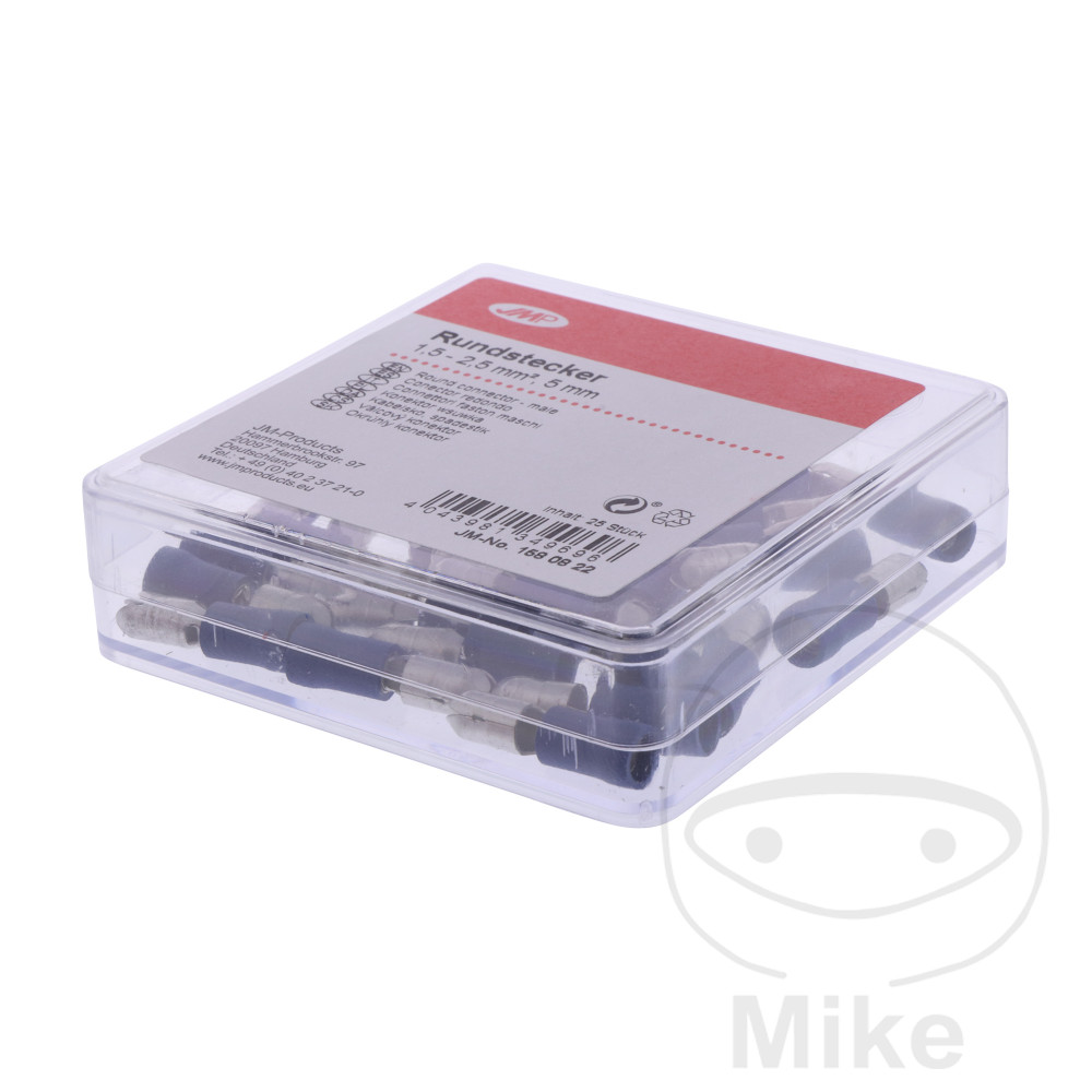 Fiche ronde 1,5-2,5 mm 5 mm JMP Pack 25 pièces - vue 2