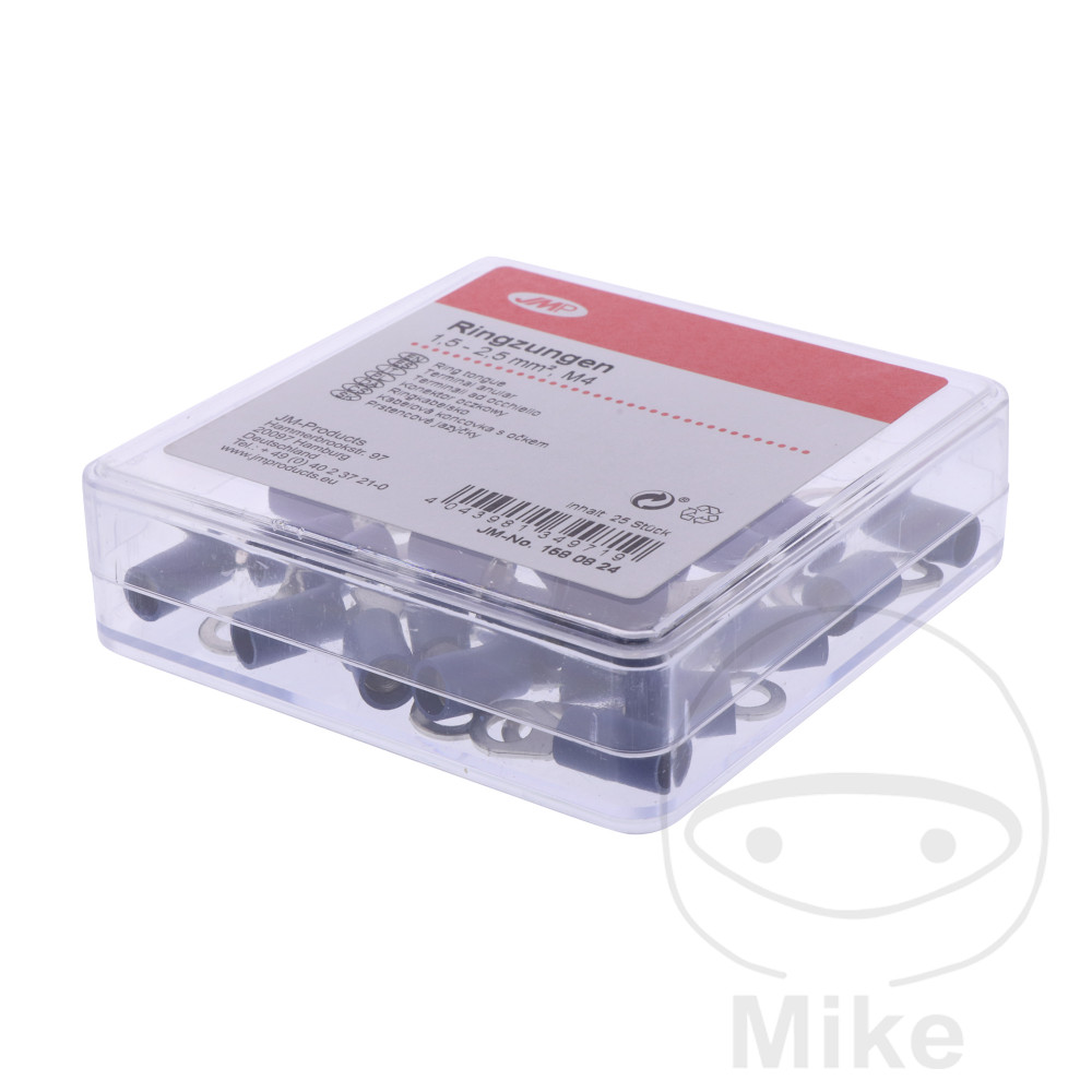 Cosse tubulaire non isolée 1,5-2,5 M4 JMP Pack 25 pièces - vue 2