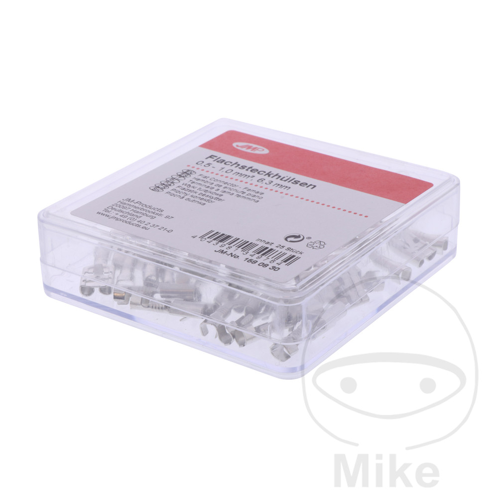 Cosse plate 0,5-1,0 6,3 mm JMP Pack 25 pièces - vue 2