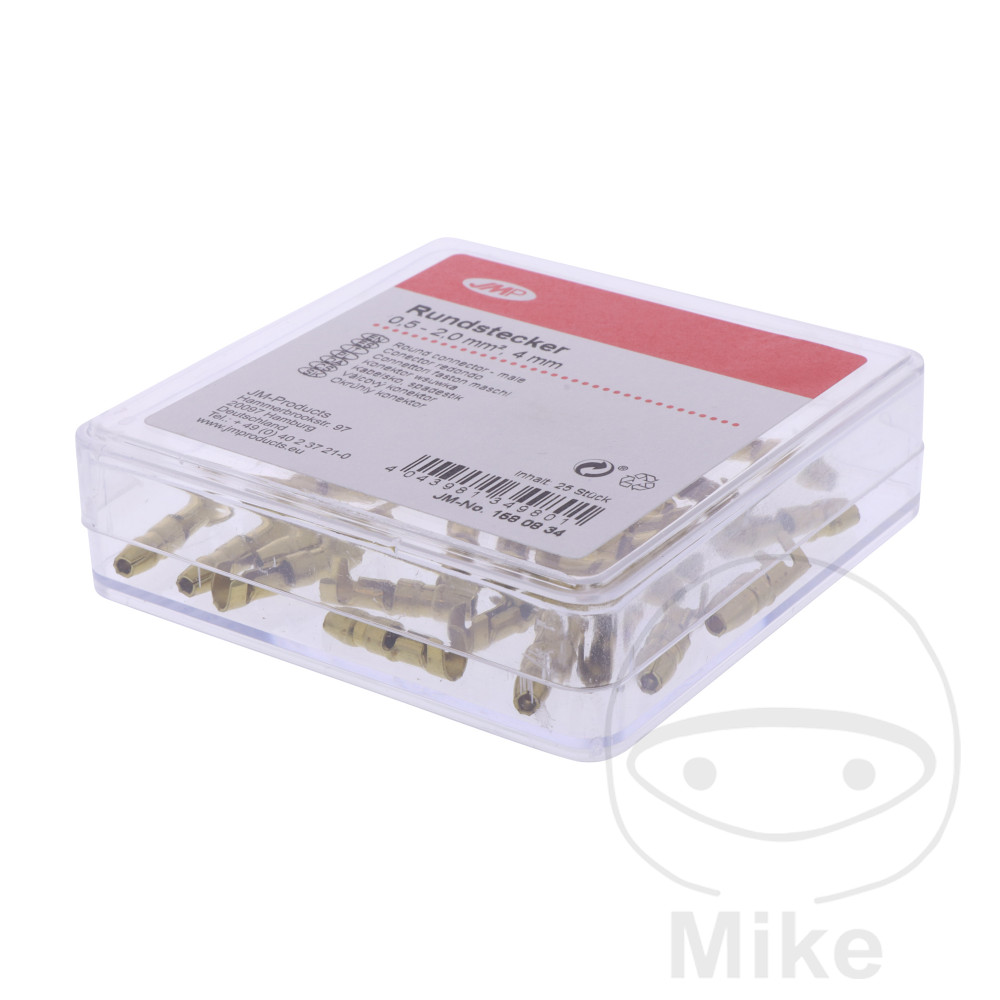 Fiche ronde 0.5-2.0 mm 4 mm JMP Pack 25 pièces - vue 2